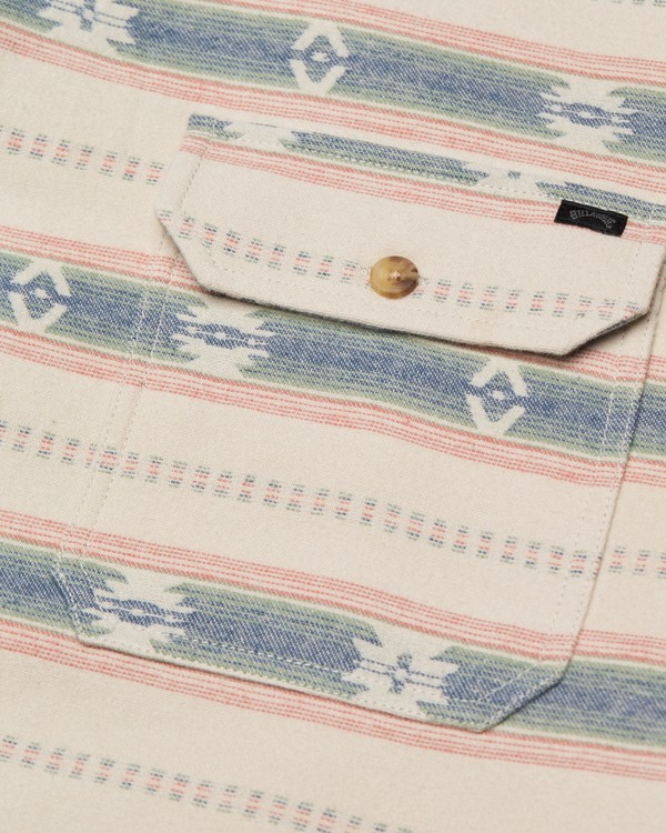 6 Offshore Jacquard Flannel Beige EBYWT03013 Billabong
