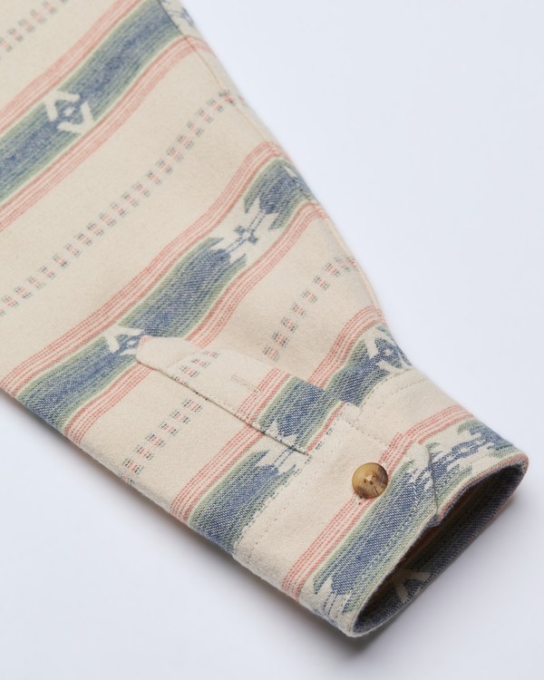7 Offshore Jacquard Flannel Beige EBYWT03013 Billabong