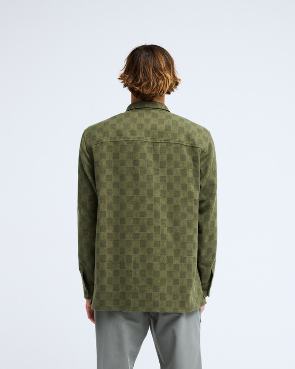 2 Offshore Jacquard Flannel Marron EBYWT03013 Billabong