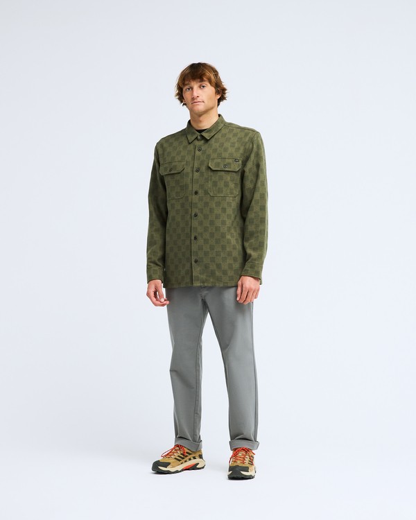 1 Offshore Jacquard Flannel Marron EBYWT03013 Billabong