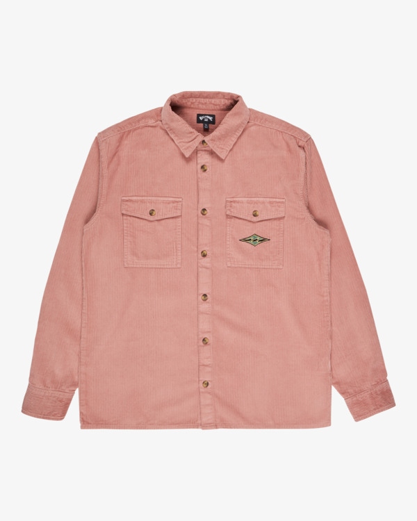 6 Bong Days - Camicia a Maniche Lunghe da Uomo Pink EBYWT03015 Billabong