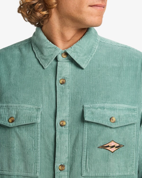 3 Bong Days - Camicia a Maniche Lunghe da Uomo Blue EBYWT03015 Billabong