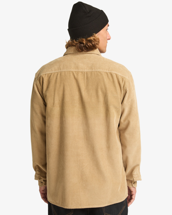 2 Bong Days - Camicia a Maniche Lunghe da Uomo Beige EBYWT03015 Billabong