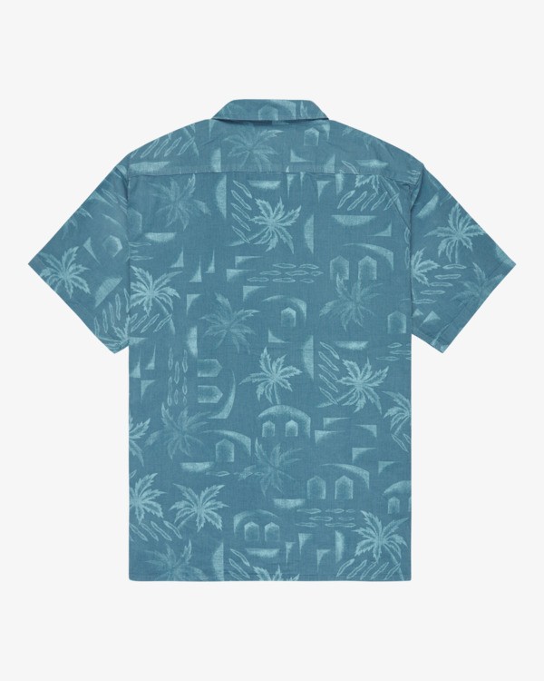6 Solana Cord - Short Sleeve Shirt for Men Blue EBYWT03024 Billabong