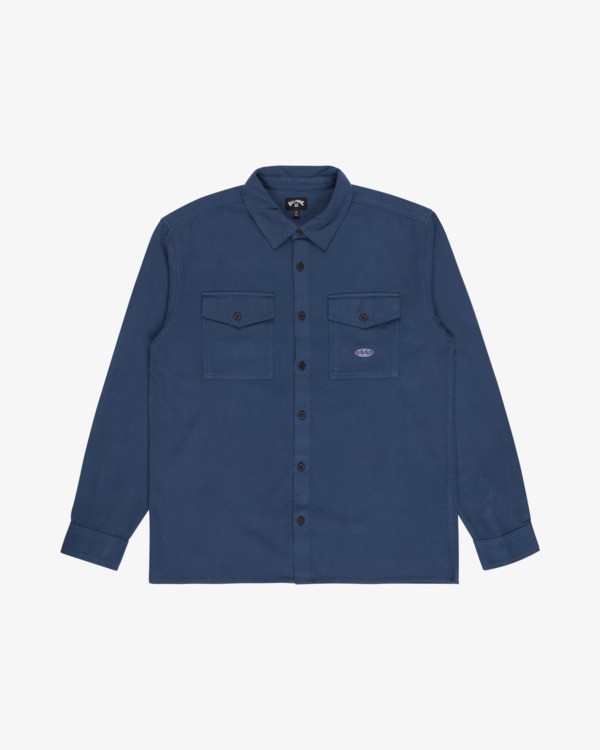0 Since 73 Del Mar Flannel Bleu EBYWT03026 Billabong