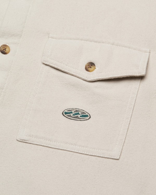 6 Since 73 Del Mar Flannel Beige EBYWT03026 Billabong