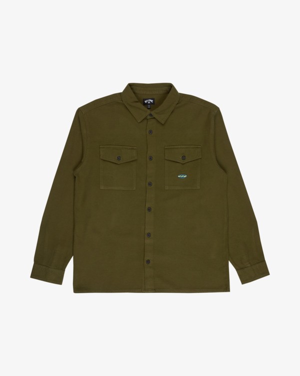4 Since 73 Del Mar Flannel Marron EBYWT03026 Billabong