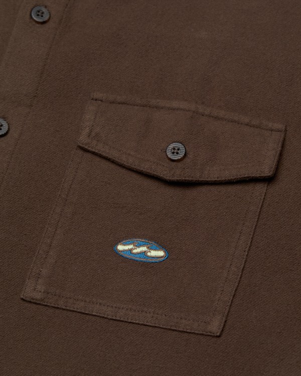 6 Since 73 Del Mar Flannel Marron EBYWT03026 Billabong