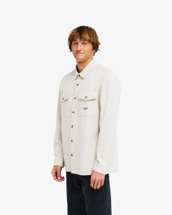 3 Since 73 Del Mar Flannel Beige EBYWT03026 Billabong