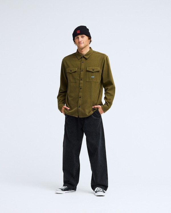 1 Since 73 Del Mar Flannel Marron EBYWT03026 Billabong
