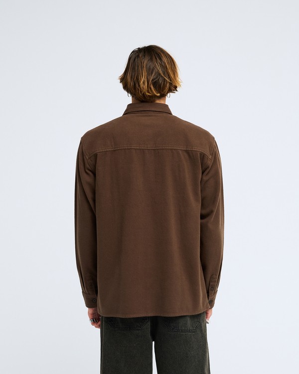 2 Since 73 Del Mar Flannel Marron EBYWT03026 Billabong