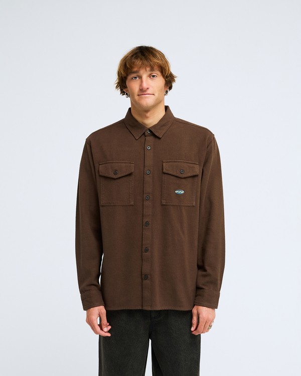 0 Since 73 Del Mar Flannel Marron EBYWT03026 Billabong