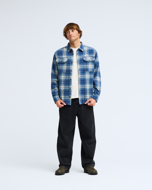 1 Offshore Flannel Sininen EBYWT03033 Billabong