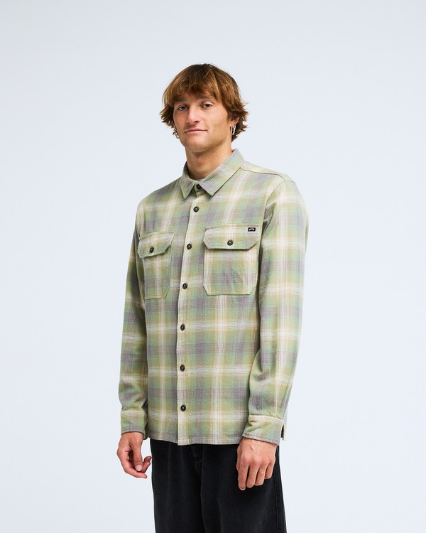 3 Offshore Flannel Vihre&auml; EBYWT03033 Billabong