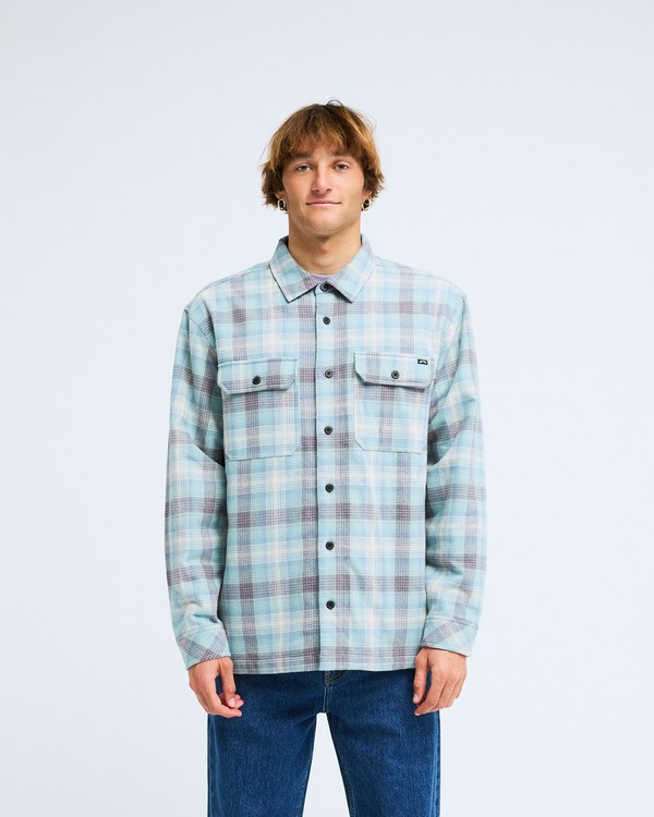 0 Offshore Lined Overshirt Bleu EBYWT03034 Billabong