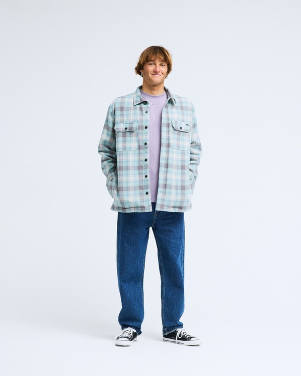 1 Offshore Lined Overshirt Bleu EBYWT03034 Billabong