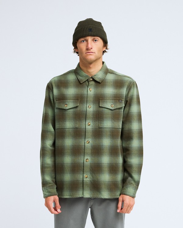 0 Ventura Overshirt Green EBYWT03039 Billabong
