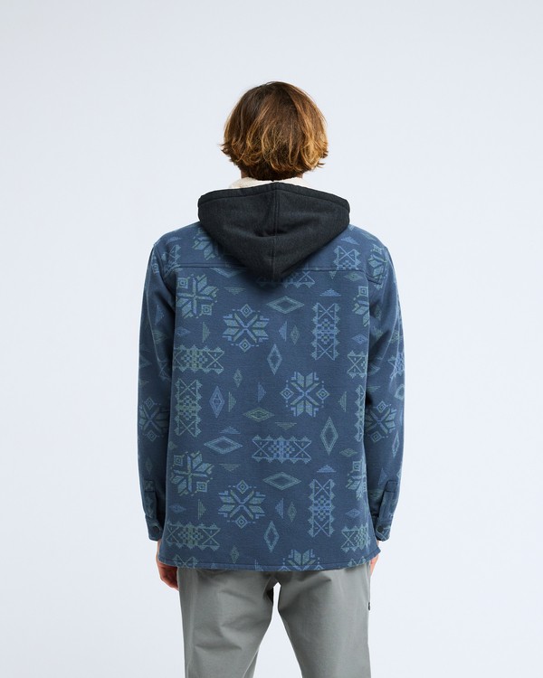 3 Furnace Bonded Jacquard Blau EBYWT03040 Billabong