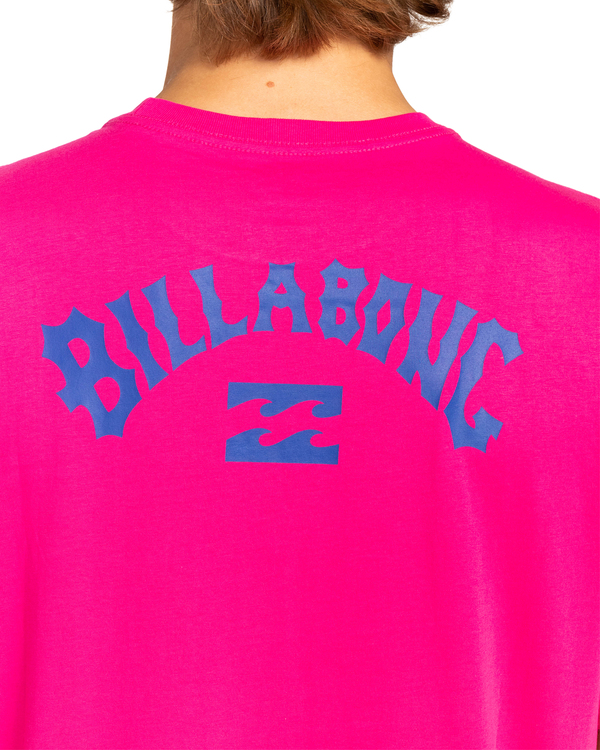 2 Arch Wave - T-shirt pour Homme Rose EBYZT00101 Billabong