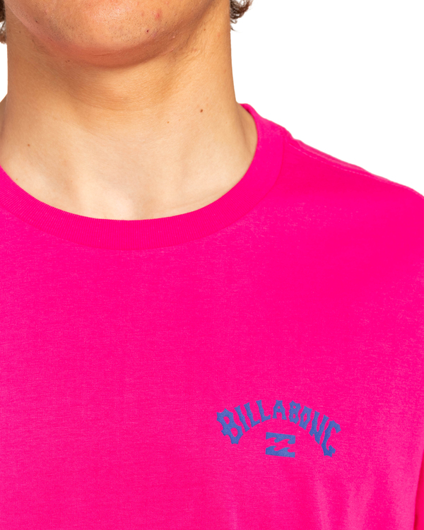 4 Arch Wave - T-shirt pour Homme Rose EBYZT00101 Billabong
