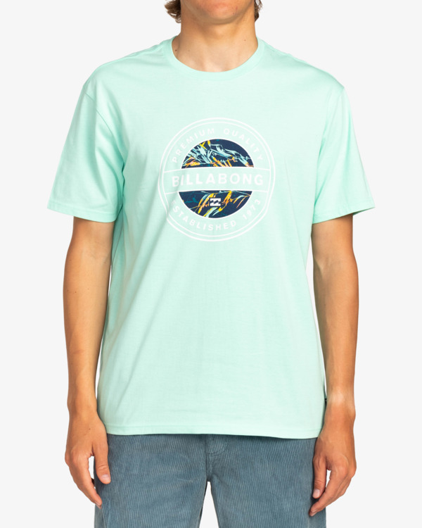 0 Rotor Fill - T-Shirt for Men Green EBYZT00105 Billabong