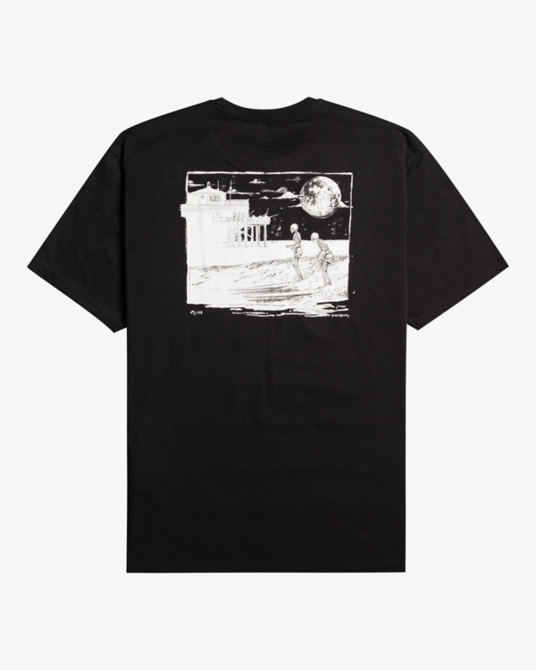 6 Night Ride - T-shirt pour Homme Noir EBYZT00108 Billabong