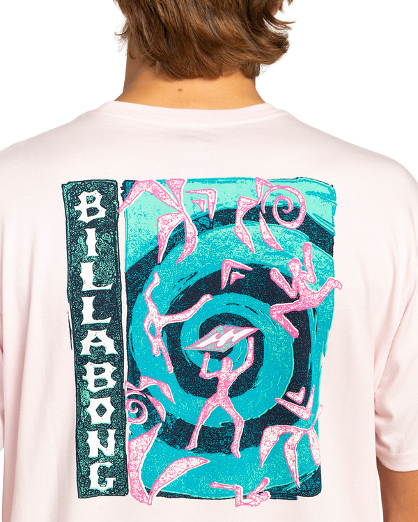 2 Spiral - T-Shirt für Männer Rosa EBYZT00110 Billabong