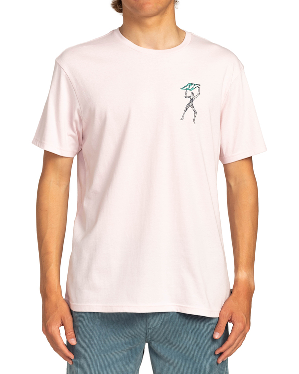 0 Spiral - T-Shirt für Männer Rosa EBYZT00110 Billabong