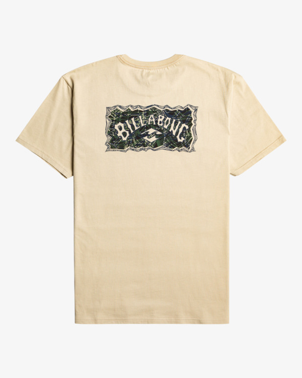 6 A/DIV Arch - T-shirt pour Homme Beige EBYZT00111 Billabong