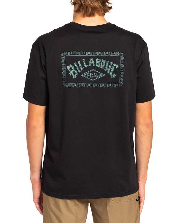 1 A/DIV Arch - T-shirt pour Homme Noir EBYZT00111 Billabong