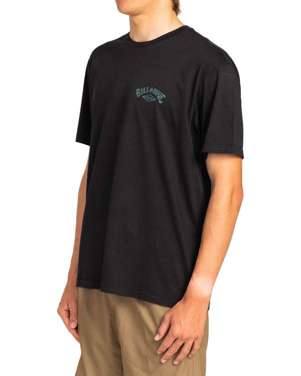 3 A/DIV Arch - T-shirt pour Homme Noir EBYZT00111 Billabong