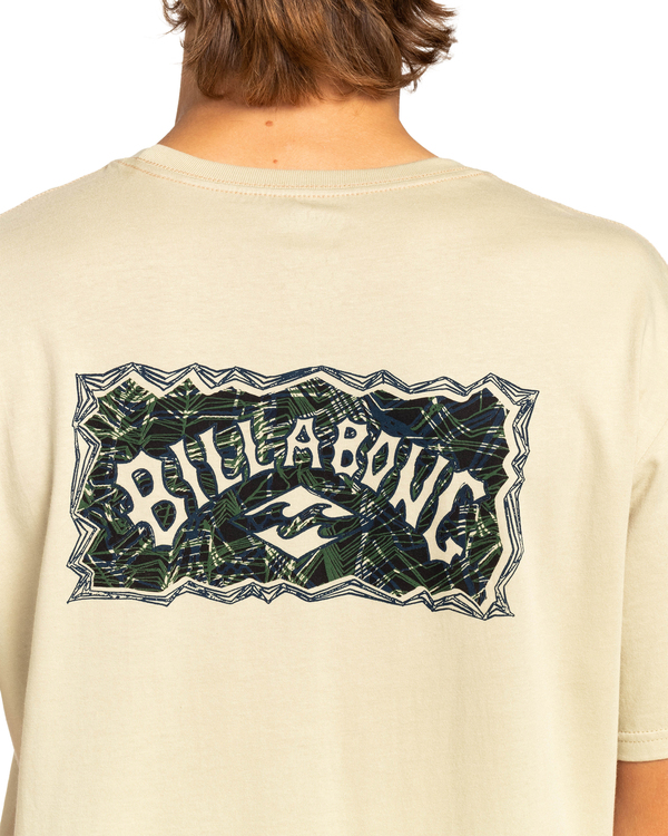 2 A/DIV Arch - T-shirt pour Homme Beige EBYZT00111 Billabong