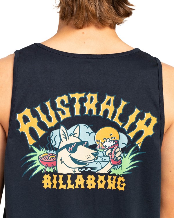 2 Arch Dreamy Place - Camiseta sin mangas para Hombre Azul EBYZT00121 Billabong
