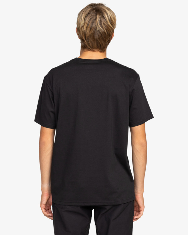 1 Rotor - Camiseta de manga corta para hombre Negro EBYZT00134 Billabong