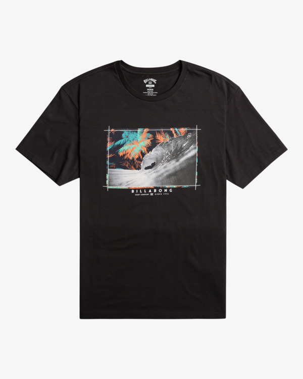 5 Barrel - Camiseta para Hombre Negro EBYZT00137 Billabong