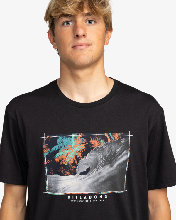 2 Barrel - Camiseta para Hombre Negro EBYZT00137 Billabong