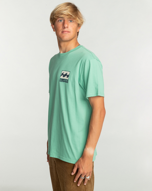 3 Stamp - Maglietta da Uomo Green EBYZT00145 Billabong