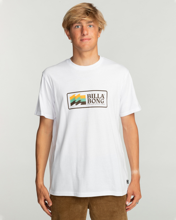 0 Swell - T-Shirt for Men White EBYZT00146 Billabong