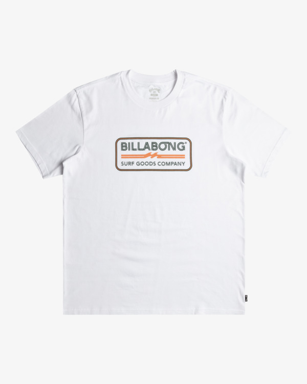 6 Trademark - T-Shirt voor Heren White EBYZT00166 Billabong