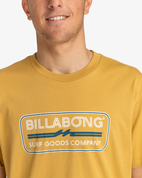 5 Trademark - Maglietta da Uomo Yellow EBYZT00166 Billabong