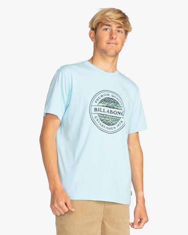 4 Rotor Fill - T-shirt para Homem Azul EBYZT00168 Billabong