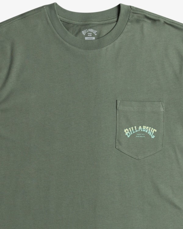 2 Stacked Arch Green EBYZT00175 Billabong
