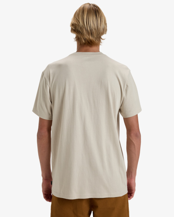 2 Stacked Arch - T-Shirt voor Heren Gray EBYZT00175 Billabong