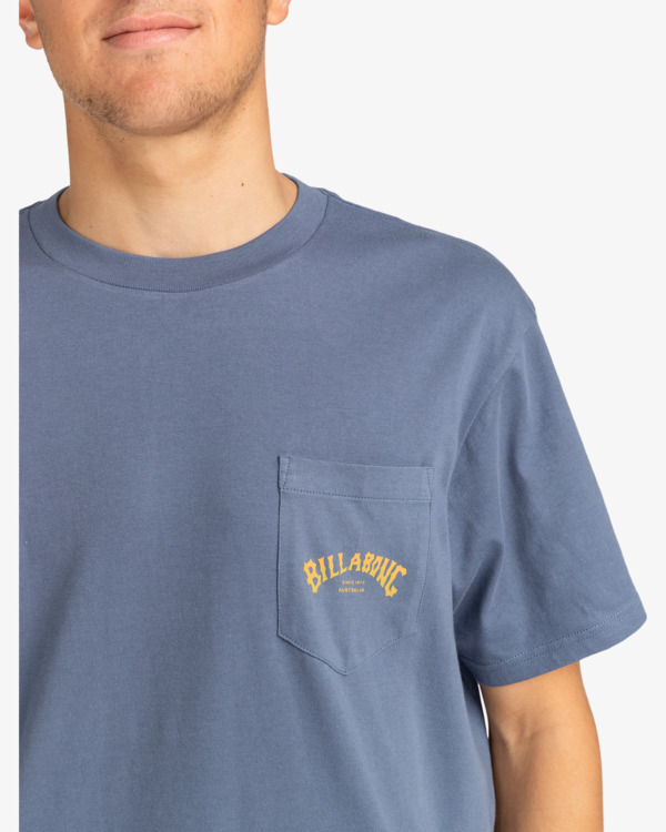 5 Stacked Arch - T-Shirt für Männer Blau EBYZT00175 Billabong