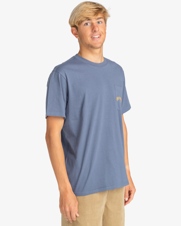 4 Stacked Arch - T-Shirt für Männer Blau EBYZT00175 Billabong