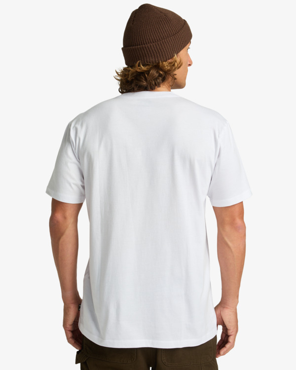 2 Stacked Arch - T-shirt pour Homme Blanc EBYZT00175 Billabong