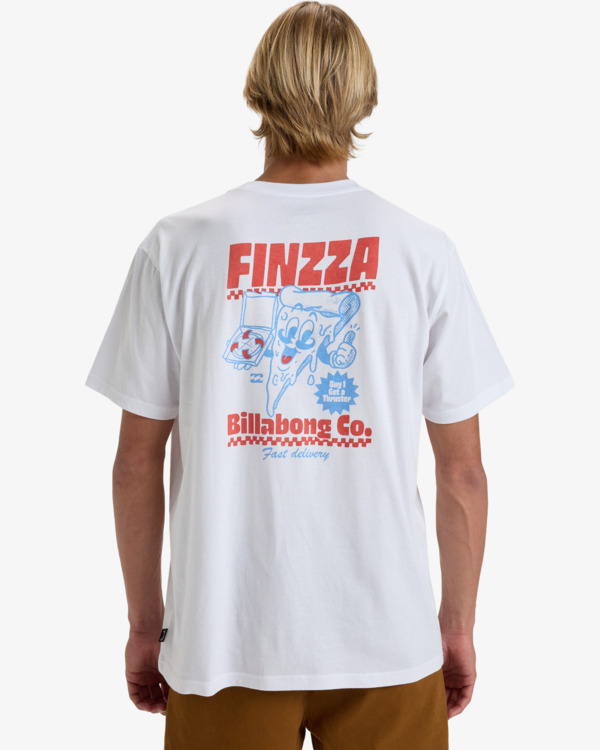 1 Lunch Break - Short Sleeves T-Shirt for Men White EBYZT00291 Billabong