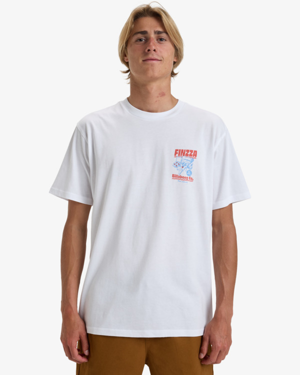 0 Lunch Break - Short Sleeves T-Shirt for Men White EBYZT00291 Billabong