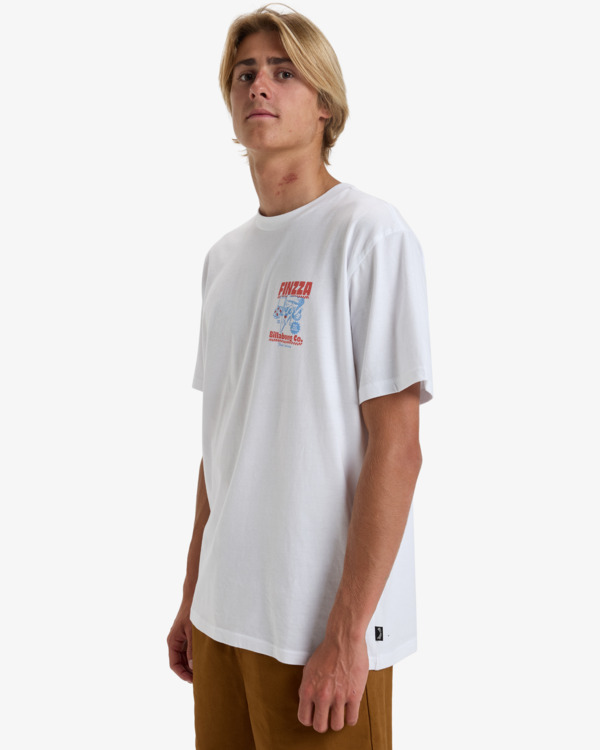 2 Lunch Break - Short Sleeves T-Shirt for Men White EBYZT00291 Billabong