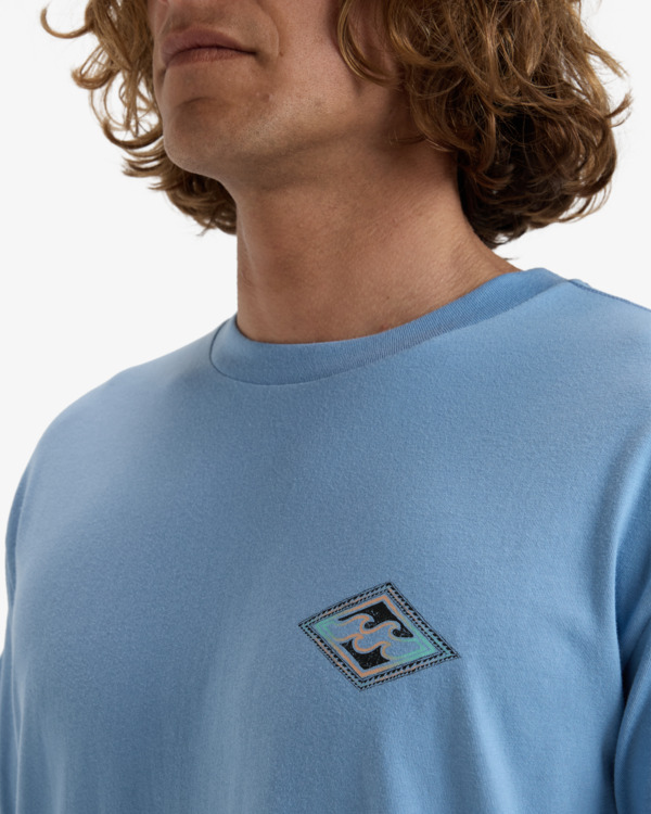 4 Crayon Wave - T-shirt à manches courtes pour Homme Bleu EBYZT00292 Billabong